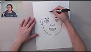 How to Draw... a Self-Portrait (for Young Kids)