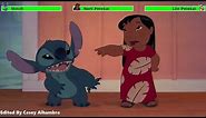 Lilo & Stitch 2: Stitch Has a Glitch (2005) Argument Scene with healthbars