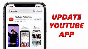 How To Update YouTube App On iPhone