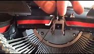 Fixing Bent typewriter keys solved (sticking typewriter keys part 2)