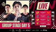 LIVE | DAY 5 | M5 World Championship Group Stage | (ENG)