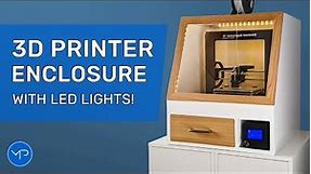 Custom 3D Printer Enclosure Build! ~ DIY Woodworking