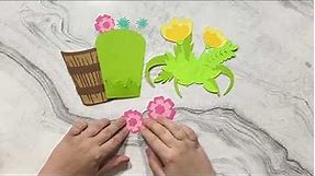 Flower Pot Gift Card Holder | DIY Mother's Day Card | DIY Birthday Card