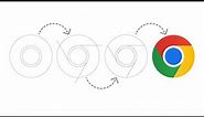 How to create Google Chrome Logo in Adobe Illustrator