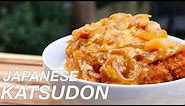 katsudon recipe / カツ丼 作り方