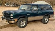1993 Dodge Ram Charger Canyon Sport 4x4 SUV