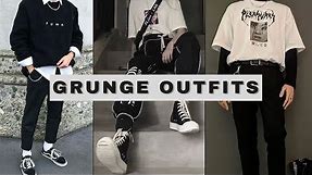 Grunge Fashion Men | How To Style Grunge | Grunge Aesthetic Outfits For Men | Men's Fashion 2021