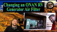 How To Change Your RV Generator Air Filter Onan 4000W Emerald Plus