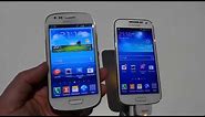 Samsung Galaxy S3 Mini vs Galaxy S4 Mini