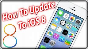 How To Update and Install iOS 8 iPhone, iPad, iPod Touch Via The Air and iTunes