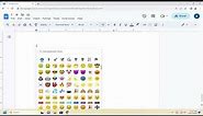 How to Use and Insert Emojis in Google Docs [Guide]