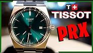 Tissot PRX Quartz Green Watch Full Review