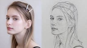 learn how to draw portraits with loomis method like a pro