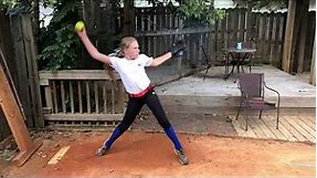 Softball Pitching Instruction progression drills