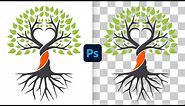 Remove White Background from Logos in Photoshop (Fast & Easy!)