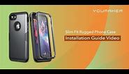 Installation Guide Video for YOUMAKER Rugged Slim Fit iPhone Case