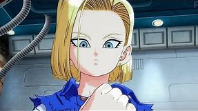 Dragon Ball FighterZ - Android 18's Story Mode All Cutscenes (1080p 60fps)