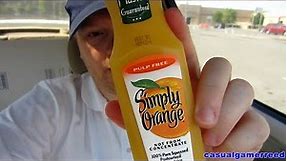 Reed Reviews Simply Orange Pulp Free Orange Juice