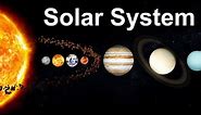 Solar System Animation | 8 Planets of the solar system | Eight planets in the solar system