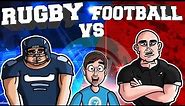 RUGBY vs. FOOTBALL | Bad British Commentary