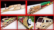 5 Models Cardboard Train You Can Make at Home | High-Speed Train | Fastes Trains | Compilation