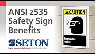 How to Better Communicate Safety Messages with ANSI z535 Safety Signs | Seton Video