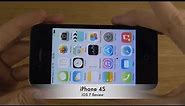 iPhone 4S - iOS 7 Review