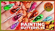 Skull Butterfly Painting Tutorial With Ink