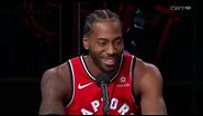 Kawhi Leonard laughs at Media Day and says he is a fun guy