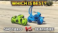 GTA 5 ONLINE : DEATHBIKE VS SHOTARO (WHICH IS BEST?)