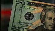 The NEW $20 bill commercial 2003