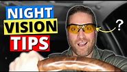 Top 3 Night Driving Vision Tips - Do Night Driving Glasses Work?