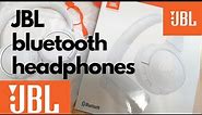 JBL Tune 520BT 2023 Headphones White Bluetooth 5.0 Unboxing
