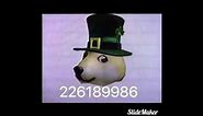 Roblox Full Doge Mask IDs. (They probably for Roblox High School)