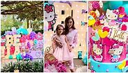 Todo sobre la fiesta de Hello Kitty por el cumpleaños 4 de Bella, la hijita de Marlene Favela