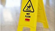 Wet Floor Precaution and Cleaning at 5-Star Hotel. Tips for Keeping Your Floors Safe. #shorts