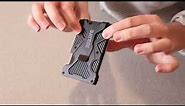 DAYREE Minimalist Wallet for Men Review | Slim Aluminum metal wallet Money Clip Carbon Fiber