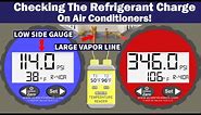 R410A Refrigerant Charge Level Measurements on Air Conditioners! Walkthrough and Practice!