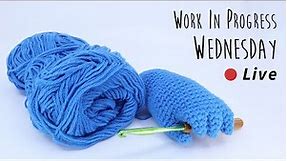 Crocheting a Giant Amigurumi Troll Puppet || WIP Wednesday LIVE