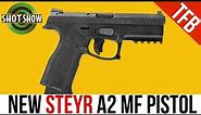 [SHOT Show 2019] NEW Steyr A2 MF (Modular Frame) 9mm Pistol