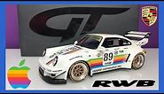 1:18 Porsche 911 (964) RWB Apple Computer - GT SPIRIT [Unboxing]