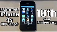 Apple iPhone 4s Prototype (DVT Stage) - (SwitchBoard) - 10th Year Anniversary - Apple History