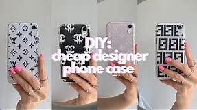 DIY: CHEAP DESIGNER PHONE CASE | Georgie Palmer