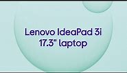 Lenovo IdeaPad 3i 17.3" Laptop - Intel® Pentium® Gold, 128 GB SSD, Blue - Product Overview