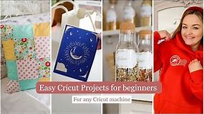 Easy Cricut projects perfect for beginners