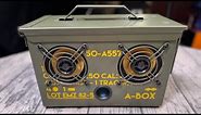 .50 CAL A-BOX - THE ORIGINAL AMMO CAN BOOMBOX