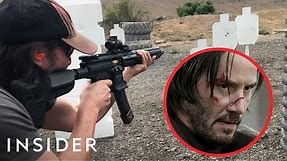 How Keanu Reeves Learned To Shoot Guns For 'John Wick' | Movies Insider