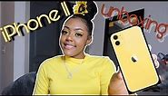 Yellow iPhone 11 Unboxing + Set up | itsDarriJai