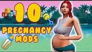 10 mods that improve pregnancy in The Sims 4 // Sims 4 pregnancy gameplay mods