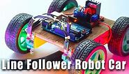Make Arduino Line Follower Robot Car with Arduino UNO, L298N Motor Driver, IR Sensor - Activities - PCBway